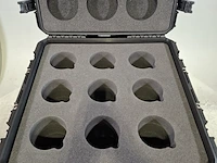 6x kunststof flightcase - afbeelding 8 van  10