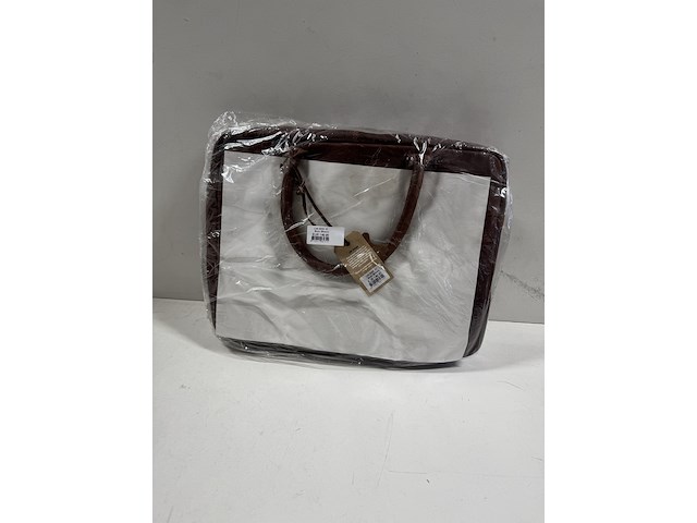 6x laptoptas pm bags, c40.5000, bruin - afbeelding 4 van  6