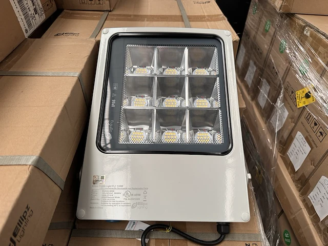 6x led flood light fl1 135w 4000k ellipz lighting - afbeelding 2 van  5