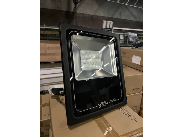 6x led flood light/bouwlamp 80w 5700k ip66 ellipz lighting - afbeelding 2 van  4
