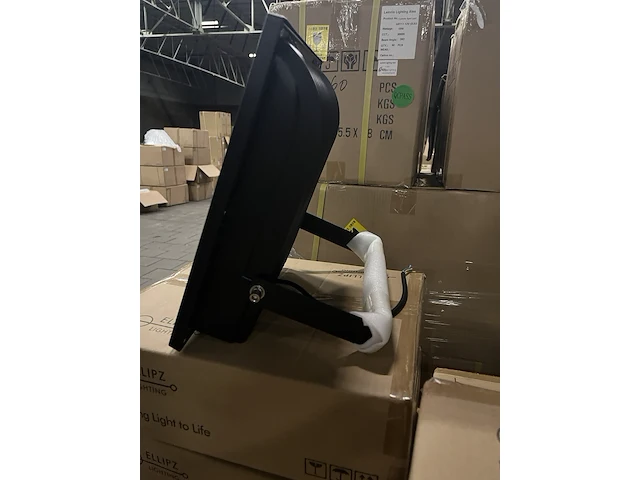 6x led flood light/bouwlamp 80w 5700k ip66 ellipz lighting - afbeelding 3 van  4