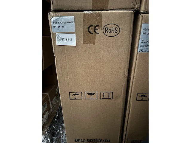6x led panel light 36w 4000k 595x595x30 mm ellipz lighting - afbeelding 3 van  3