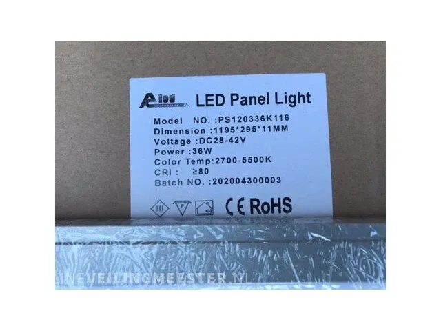 6x led panel light - afbeelding 2 van  2