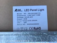 6x led panel light - afbeelding 2 van  2