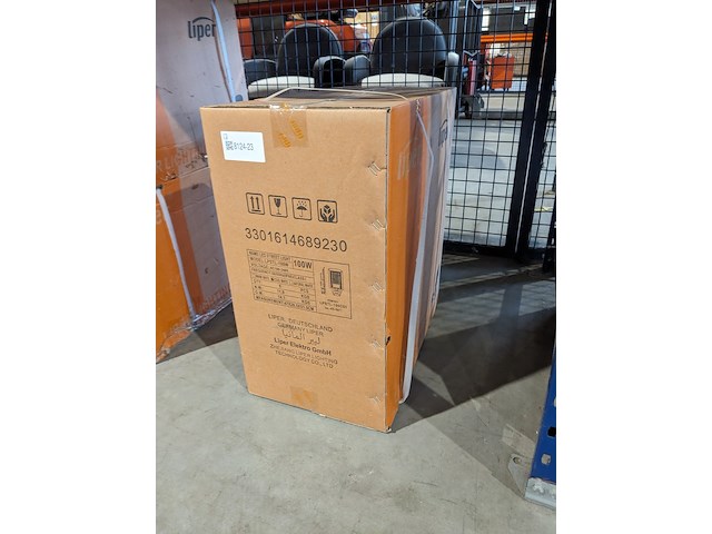 6x led straatverlichting b-serie 100w liper, grijs, 2024 - afbeelding 2 van  2