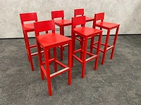 6x lensvelt avl - design barkruk zh81 - afbeelding 1 van  9
