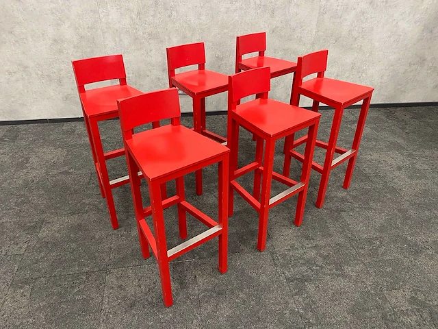 6x lensvelt avl - design barkruk zh81 - afbeelding 6 van  9