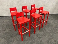 6x lensvelt avl - design barkruk zh81 - afbeelding 6 van  9