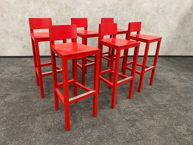 6x lensvelt avl - design barkruk zh81 - afbeelding 7 van  9