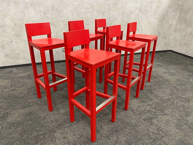 6x lensvelt avl - design barkruk zh81 - afbeelding 8 van  9