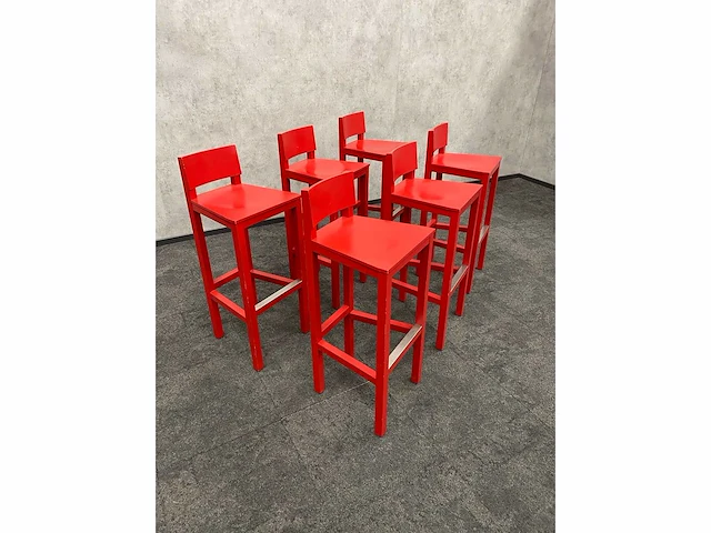 6x lensvelt avl - design barkruk zh81 - afbeelding 9 van  9