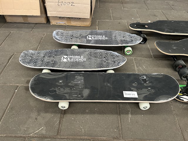6x longboard, skateboard - afbeelding 2 van  7