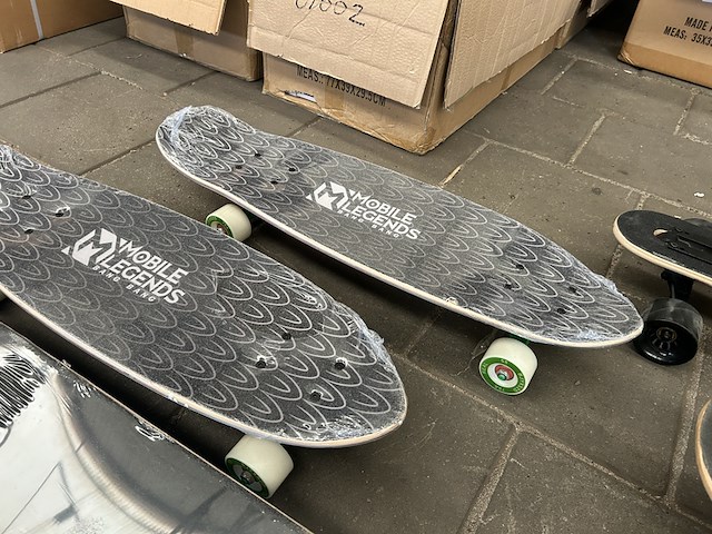 6x longboard, skateboard - afbeelding 4 van  7