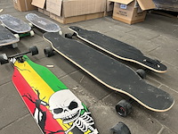 6x longboard, skateboard - afbeelding 6 van  7