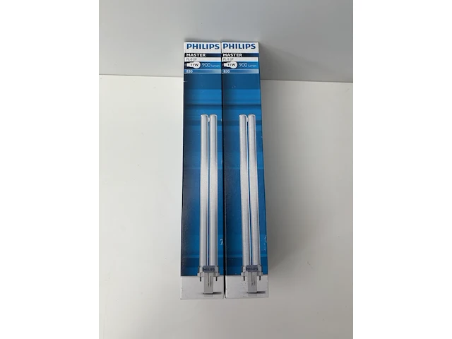 6x master 2p 11w lamp philips - afbeelding 1 van  1