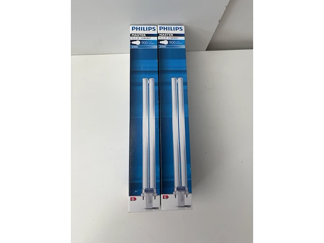6x master 2p 11w lamp philips - afbeelding 1 van  1