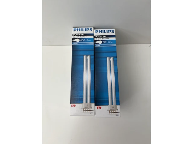6x master 4p 9w lamp philips - afbeelding 1 van  1