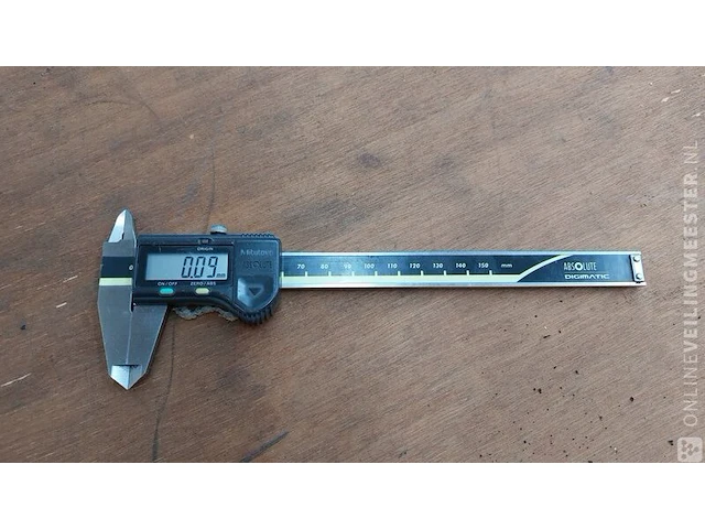 6x meetinstrument o.a. mitutoyo - afbeelding 2 van  9