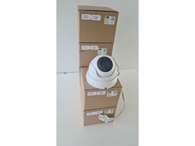 6x mini-dome ip-camera 2 megapixel herospeed, cpc131-ip2-csl, wit - afbeelding 1 van  4