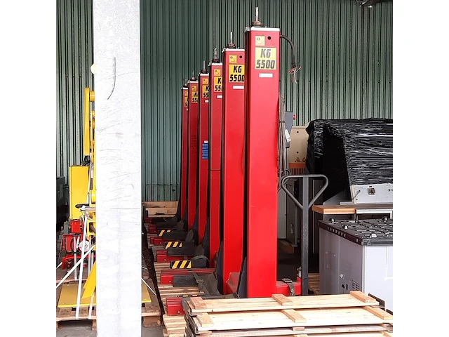 6x mobiele hefkolom, werther, ltw55, 2009 - afbeelding 1 van  16