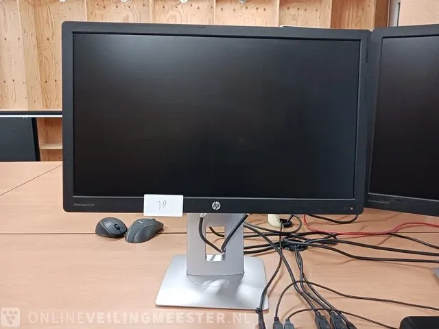 6x monitor hp elitedisplay e232, met 3 dockingstation - afbeelding 2 van  21