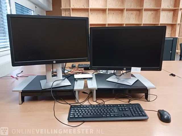 6x monitor hp elitedisplay e232, met 3 dockingstation - afbeelding 7 van  21