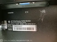 6x monitor hp elitedisplay e232, met 3 dockingstation - afbeelding 9 van  21
