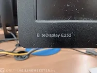 6x monitor hp elitedisplay e232, met 3 dockingstation - afbeelding 16 van  21