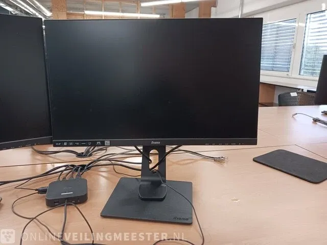 6x monitor iiyama pro lite 24", met 2x dockingstation - afbeelding 7 van  20