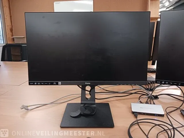 6x monitor iiyama pro lite 24", met 2x dockingstation - afbeelding 15 van  20