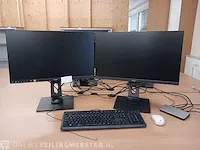 6x monitor iiyama pro lite 24", met 3x dockingstation - afbeelding 8 van  22