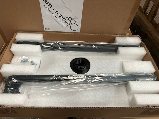 6x monitor stand bracket 13-27" solid sam creative, braga000001 - afbeelding 2 van  4