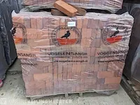 6x pallet baksteen rood - afbeelding 2 van  3