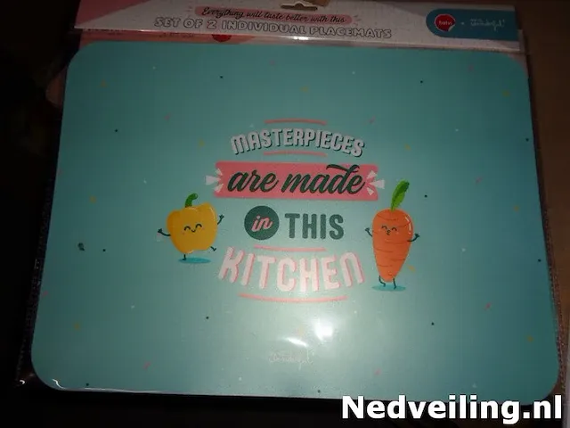 6x placemats - afbeelding 1 van  3