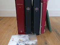 6x postzegelverzameling , 3 davo album, 1 importa albume en 2 gewone albums, nederland en wereld, vanaf 1852 tot met - afbeelding 2 van  3