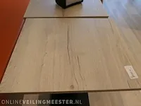 6x restauranttafel met 6x houten stoel - afbeelding 5 van  9