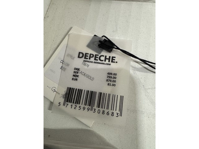 6x riem depeche-denmark, zwart - afbeelding 3 van  4