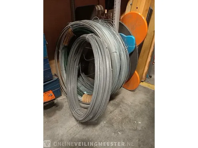 6x rol metaaldraad - afbeelding 1 van  6