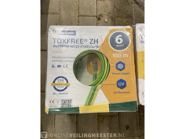 6x rol solar kabel 4 mm en 6x rol aardedraad 6 mm athilex en top canle - afbeelding 3 van  6