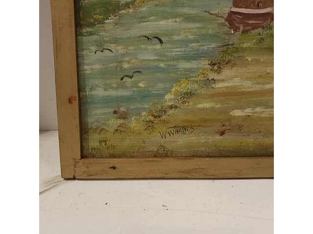 6x schilderij van verschillende molens, w. warmer - afbeelding 4 van  12