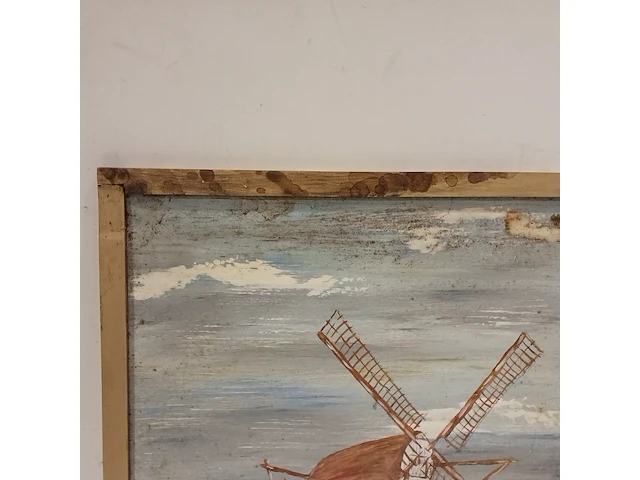 6x schilderij van verschillende molens, w. warmer - afbeelding 6 van  12