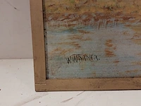 6x schilderij van verschillende molens, w. warmer - afbeelding 7 van  12