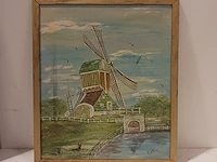 6x schilderij van verschillende molens, w. warmer - afbeelding 8 van  12