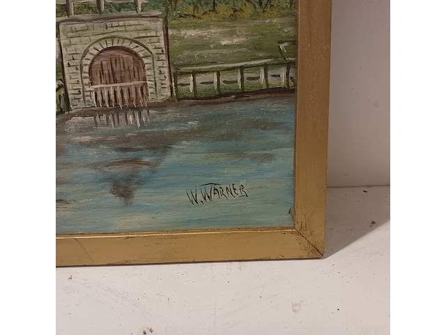 6x schilderij van verschillende molens, w. warmer - afbeelding 9 van  12
