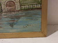 6x schilderij van verschillende molens, w. warmer - afbeelding 9 van  12