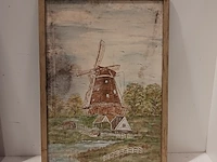 6x schilderij van verschillende molens, w. warmer - afbeelding 10 van  12