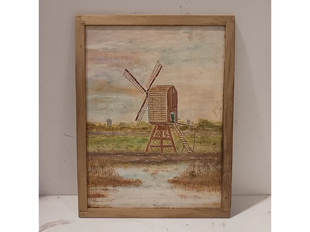 6x schilderij van verschillende molens, w. warmer - afbeelding 12 van  12