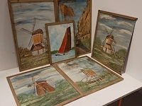 6x schilderij, w. warmer - afbeelding 1 van  15