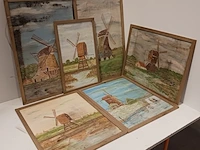 6x schilderij, w. warmer - afbeelding 1 van  14