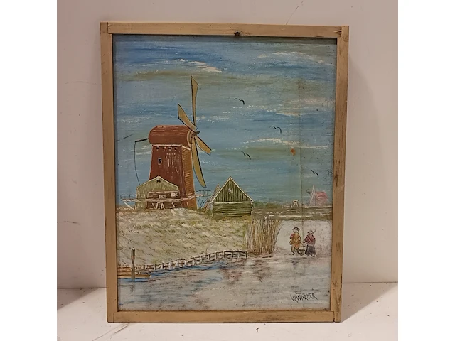 6x schilderij, w. warmer - afbeelding 13 van  14